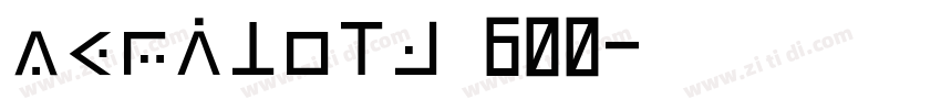 semibold 600字体转换